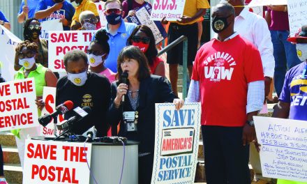 Postal Workers Day of Action Events Held Across the Country to Demand USPS Funding, Repeal of DeJoy Policies