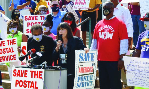Postal Workers Day of Action Events Held Across the Country to Demand USPS Funding, Repeal of DeJoy Policies