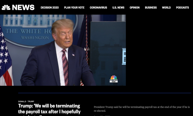 Donald Trump: If Reelected, I will “Terminate” Social Security