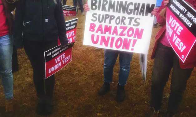 America Watches as an Historic Vote to Unionize an Amazon Warehouse in the Deep South Brings Labor Issues to the Forefront