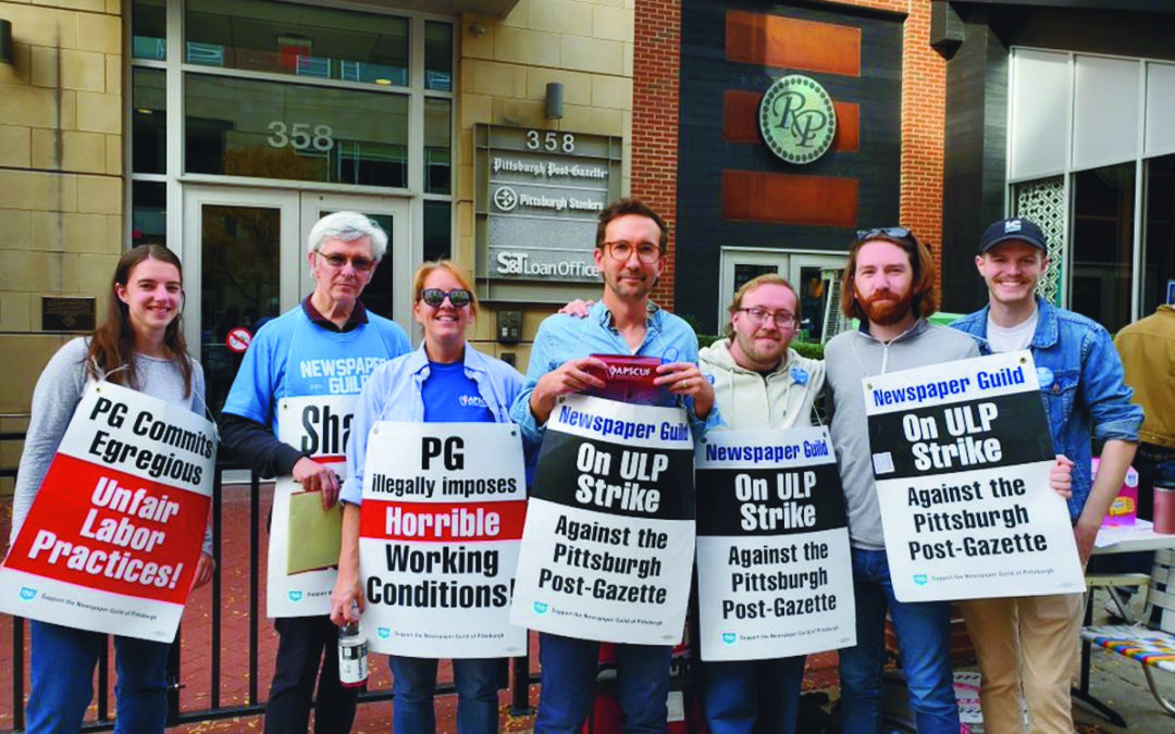 Pittsburgh Post-Gazette Journalists On Strike