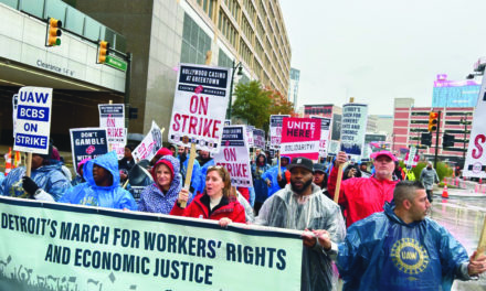 Detroit Casino Workers On Strike