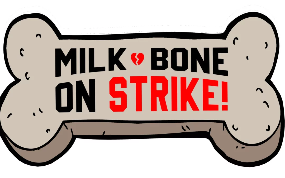 BCTGM Members in BuffaloStrike at Milk-Bone Plant