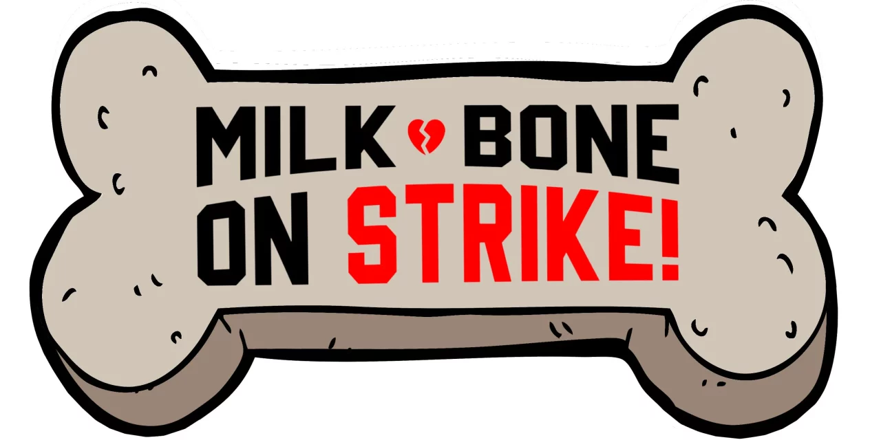 BCTGM Members in BuffaloStrike at Milk-Bone Plant