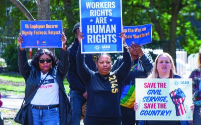 Federal Employee Unions Sue Trump Administration Over Executive Order Curtailing Collective Bargaining